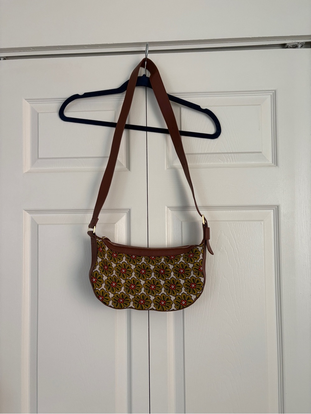Vera Bradley Springbrook Sling Crossbody Bags Women in Pinwheels Green Orange